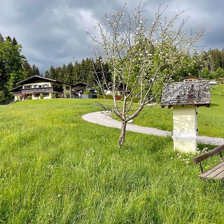 Am Randersberg - Wohnung Nr 3 Großgmain Kültér fotó